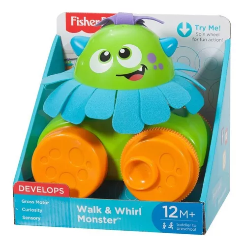 Fisher Price Gurulós szörnyecske - BOMBA ÁR!