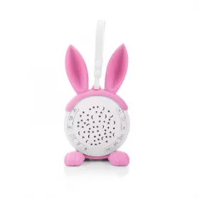 Chipolino hordozható altató Nyuszi - pink