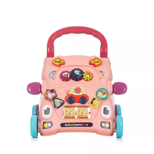 Chipolino Funny Animals járássegítő - Pink