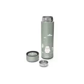   Nuvita termosz digitális hőmérséklet kijelzővel 500ml - Sage Green - 4455