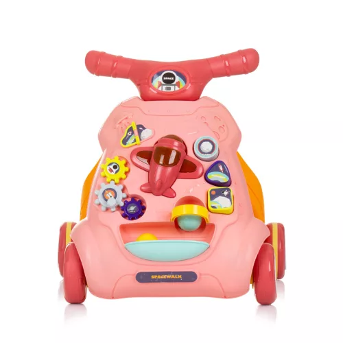 Chipolino Plane zenélő járássegítő - Pink