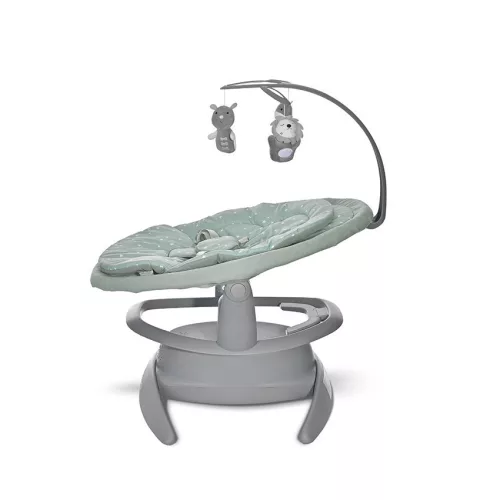 Lorelli Toscana elektromos babahinta 9 kg-ig - Frosty Green Stars