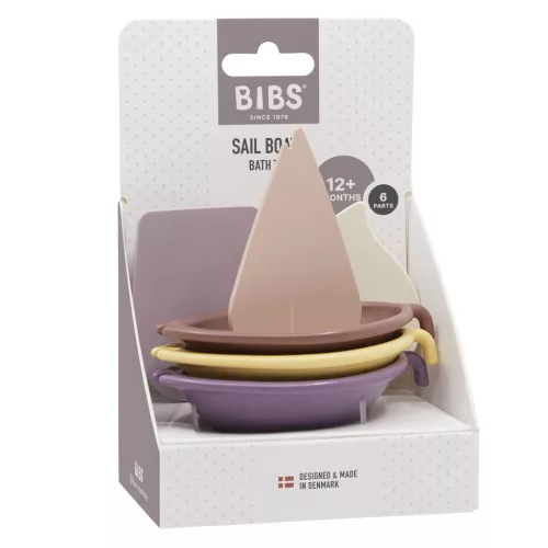 BIBS Fürdőjáték, hajók, (Rózsaszín Mix)