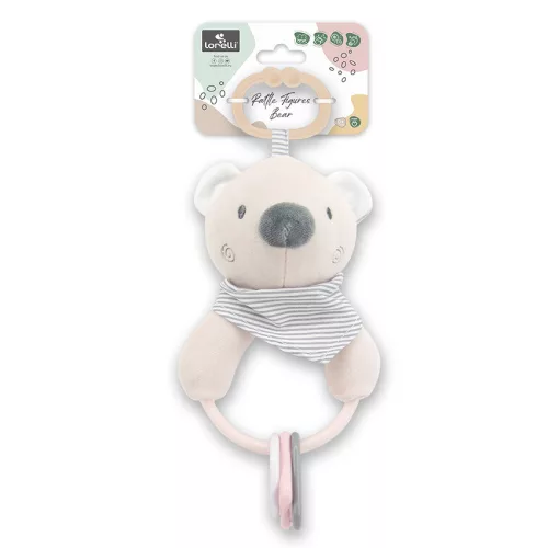 Lorelli Toys csörgő formák - Bézs Maci