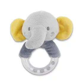 Lorelli Toys Plüss csörgő - Szürke Elefánt