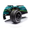 Chipolino Aston Martin elektromos autó - green