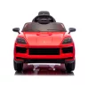 Chipolino Porsche Cayenne elektromos autó bőr üléssel - red