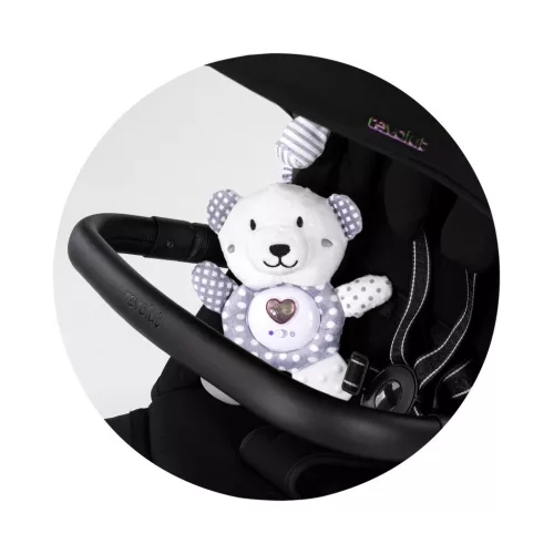 Chipolino babakocsi/kiságy játék - Teddy Bear