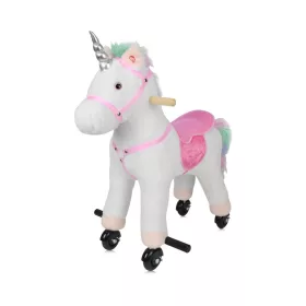 Chipolino lovacska hanggal és kerékkel - pink