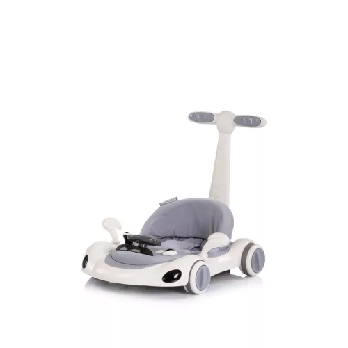 Chipolino Happy Walker bébikomp - grey