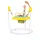 Chipolino Jumpy Car rugós hinta - Yellow