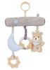 Chipolino Babajáték babakocsira és kiságyra - Bear and Moon
