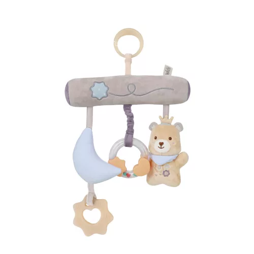 Chipolino Babajáték babakocsira és kiságyra - Bear and Moon