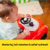 Bright Starts 3 az 1-ben járóka versenyző 6-24 hó - Piros 