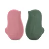Petite&Mars Szilikon fürdőjáték, Love birds, Rose - Green, 6 hó+