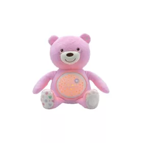   Chicco Baby Bear plüss maci projektor vetítő és ejszakai lámpa - rózsaszín