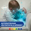 Chicco Baby Bear plüss maci projektor vetítő és éjszakai lámpa - kék