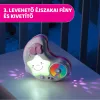 Chicco Játszószőnyeg projektorral játékhíddal pink