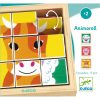 Djeco Kockakirakó - Állatkipörgető - Animoroll