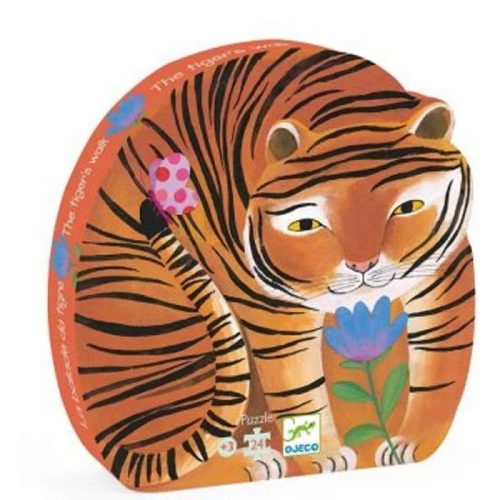 Djeco Formadobozos puzzle - A tigris sétája