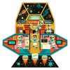 Djeco Formadobozos puzzle - Űrállomás, 54 db-os - Space station