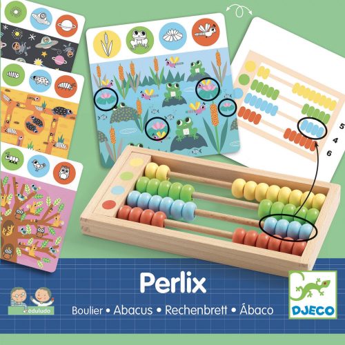 Djeco Fejlesztő játék - Abakusz, Perlix