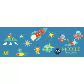 Djeco Szélmobil függődísz Rakéta - Rocket