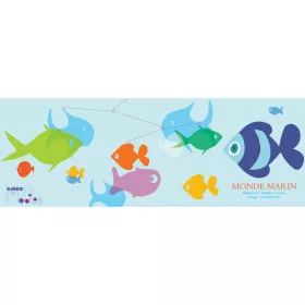   Djeco Little Big room Szélmobil függődísz A tenger világa - Marine world