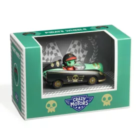   Djeco Grazy Motors CRAZY MOTORS játékautó Kerekes Kalóz - Pirate Wheels