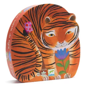 Djeco Formadobozos puzzle - A tigris sétája