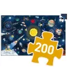 Djeco Megfigyeltető puzzle - A világűr, 200 db
