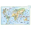 Djeco Megfigyeltető puzzle Föld állatai - Animals of the earth