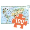Djeco Megfigyeltető puzzle Föld állatai - Animals of the earth