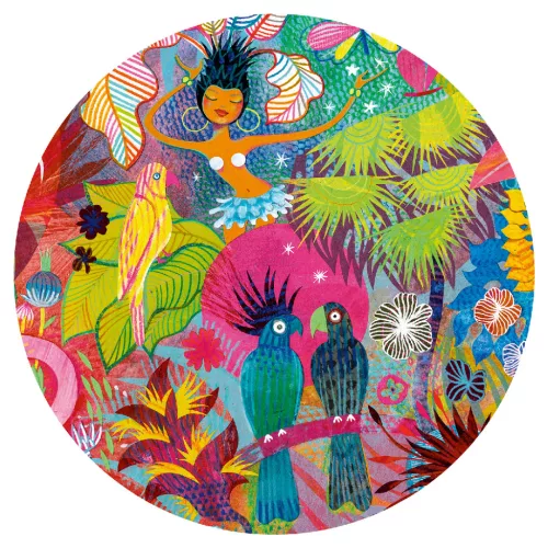 Djeco Megfigyeltető puzzle Riói karnevál 200 db-os - Rio Carnival