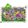 Djeco Megfigyeltető puzzle Őrült város 200 db-os - Crazy Town
