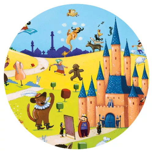 Djeco Megfigyeltető puzzle Mesék 54 db-os - Tales
