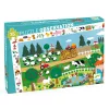 Djeco Megfigyetetlő puzzle A farm 35 db-os - The farm