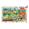Djeco Megfigyetetlő puzzle A farm 35 db-os - The farm
