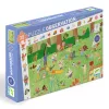 Djeco Megfigyeltető puzzle Kisbarátok a kertben 35 db-os - Little friends' garden