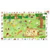 Djeco Megfigyeltető puzzle Kisbarátok a kertben 35 db-os - Little friends' garden