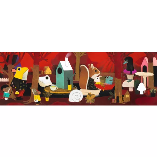 Djeco Művész puzzle, Vulkánia 