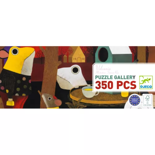 Djeco Művész puzzle, Vulkánia 