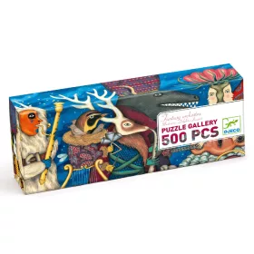Djeco Művész puzzle, Fantasztikus zenekar, 500 db