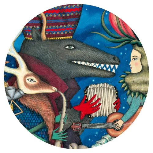 Djeco Művész puzzle, Fantasztikus zenekar, 500 db