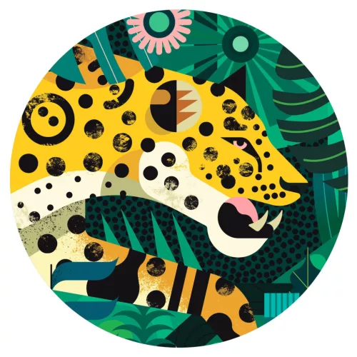 Djeco Művész puzzle, Leopárd