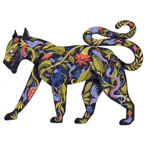 Djeco Művész puzzle, Fekete párduc, 150 db