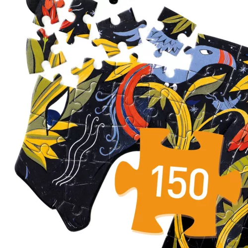 Djeco Művész puzzle, Fekete párduc, 150 db