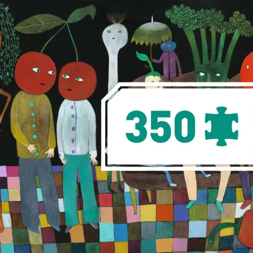 Djeco Művész puzzle Padlizsán lecsó 350 db-os - Caponata