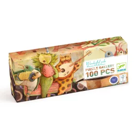   Djeco Óriás puzzle Csodálatos utazás 100 db-os - Wonderful ride