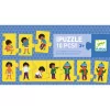 Djeco Sorozatkirakó puzzle, Öltözködés, 10 db
